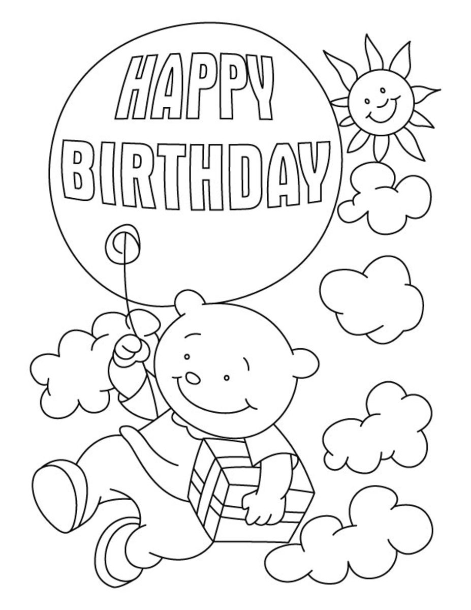 Brother Balloon Birthday Card  Alex Clark Art