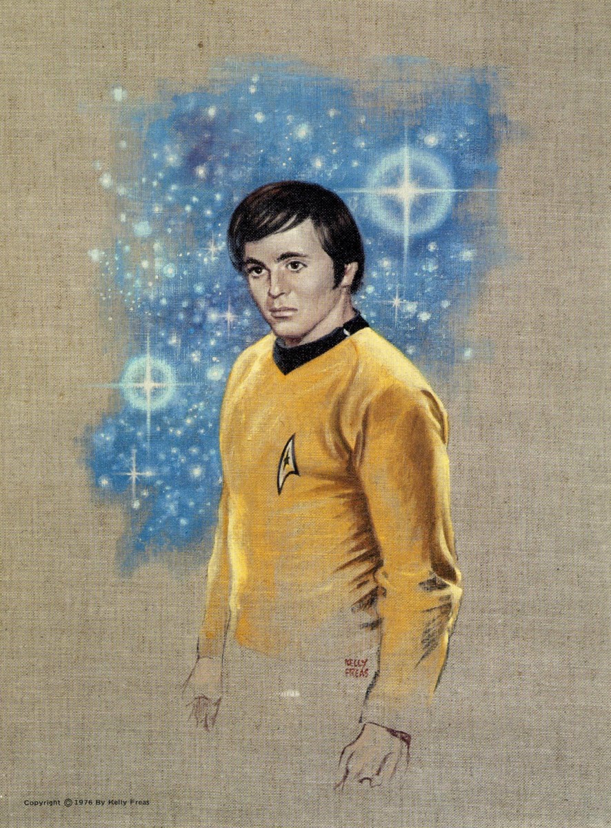 This is a wonderful rendering of Pavel Andreievich Chekov by Kelly Freas