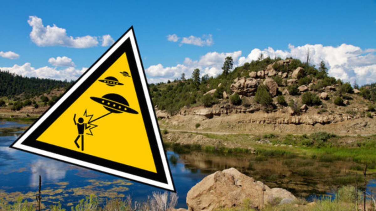 Was there a firefight between humans and aliens in New Mexico?