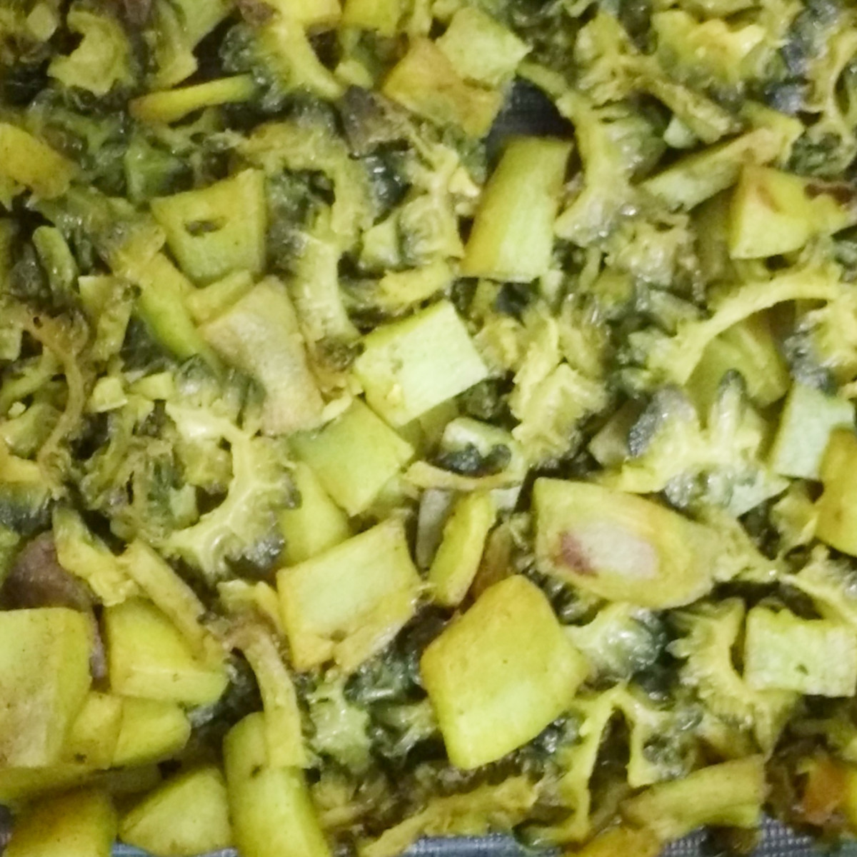 The Indian Autoimmune Paleo Kitchen: Part 3 – Recipe: Bitter Gourd with Sweet Potatoes