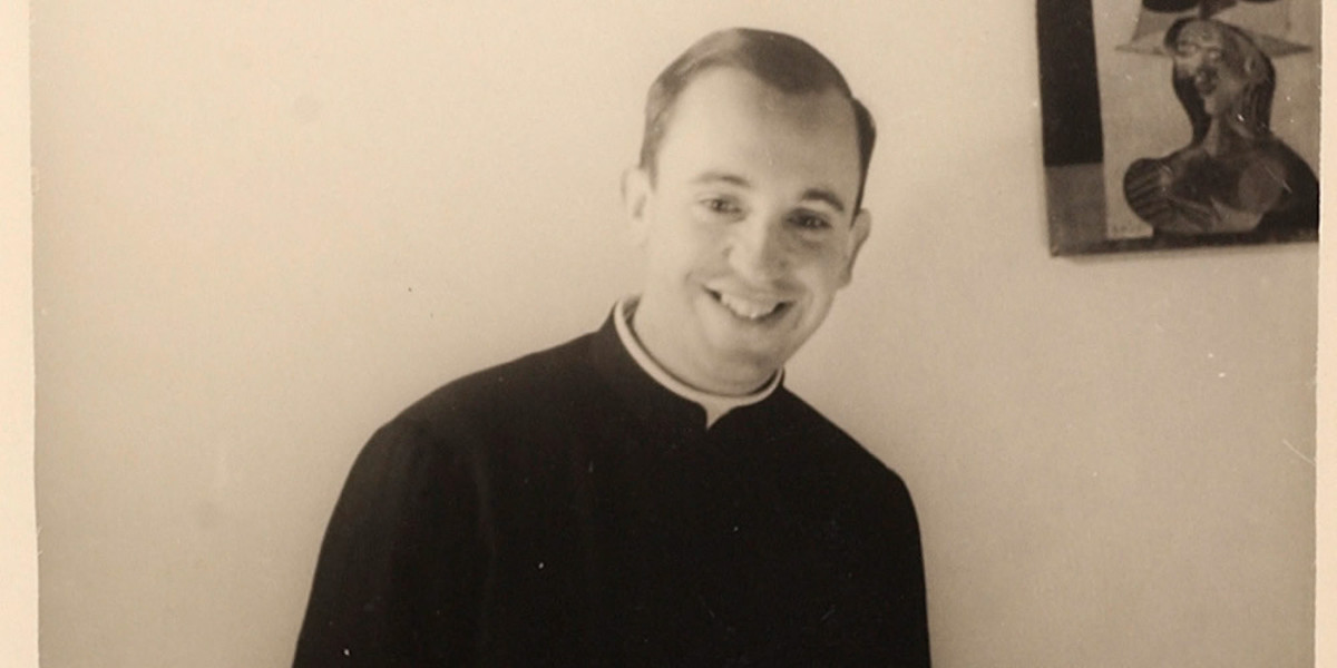 Pope Francis as a young man