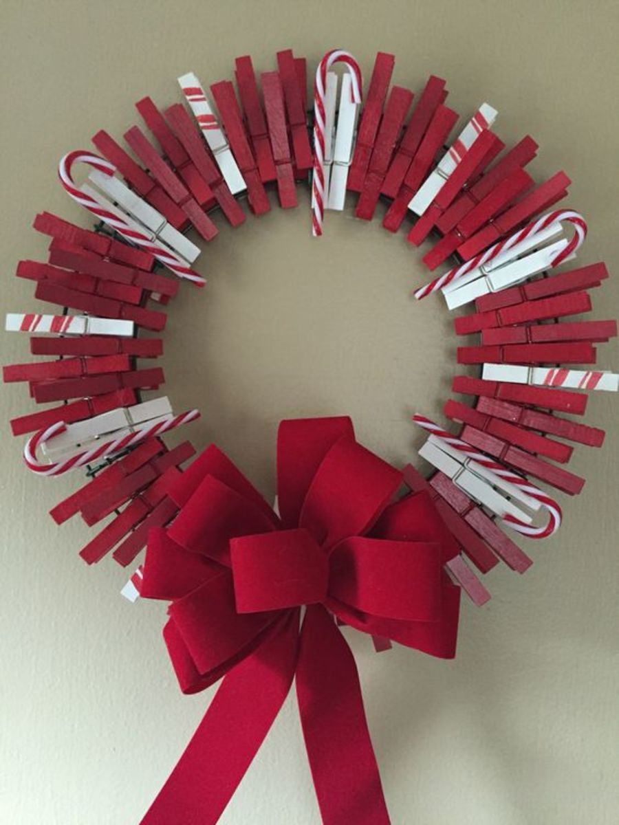 christmas-clothespin-wreath-ideas
