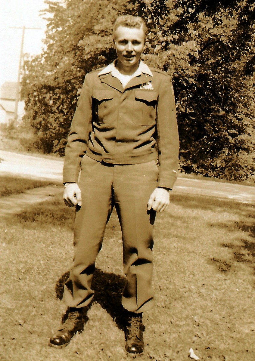 My dad became a paratrooper during WWII.