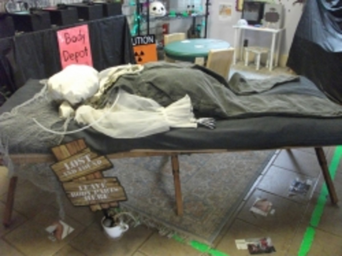 Easy to Make Haunted House Props