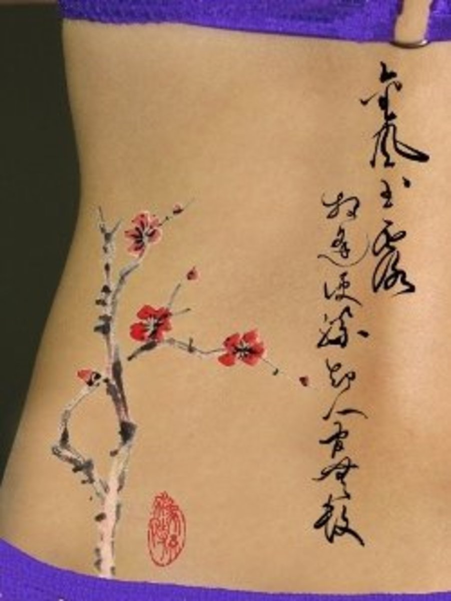 Blossom Tattoo Chinese Japanese Flower Designs 12 Seductive Ideas Hubpages