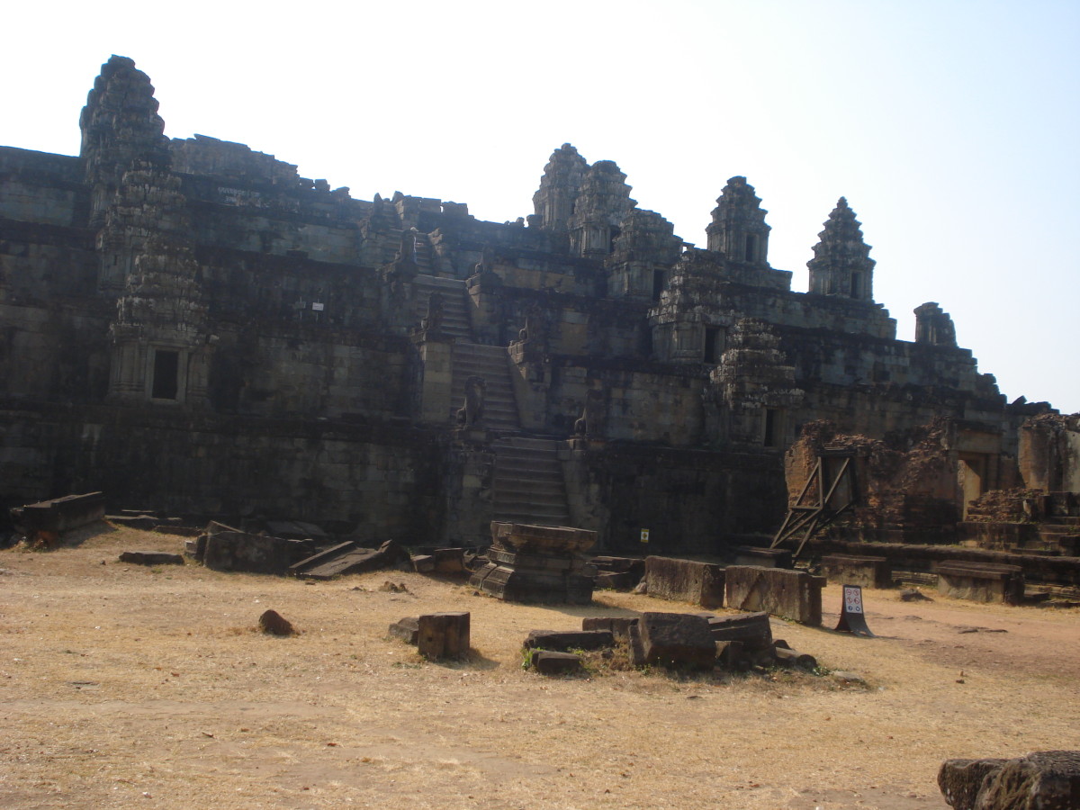 Angkor Wat Temple Complex Cambodia Srok Khmer