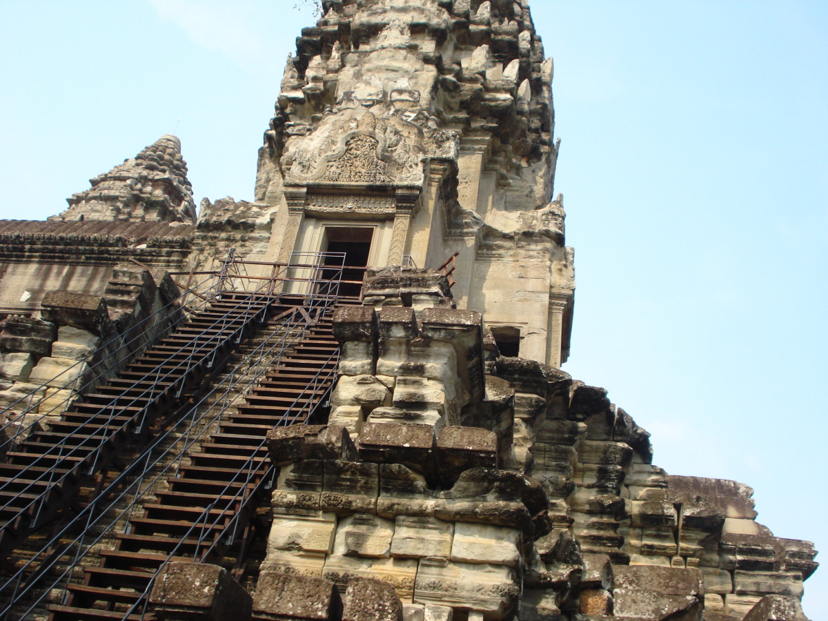 Angkor Wat Temple Complex Cambodia Srok Khmer