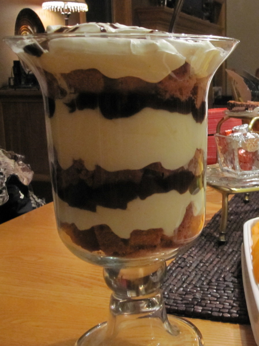 A trifle for dessert.