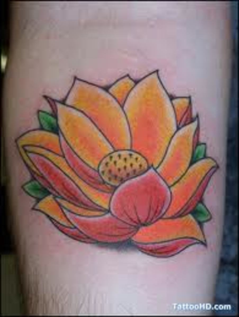 Lotus Tattoo And Lotus Tattoo Meanings- Lotus Flower Tattoo Ideas And  Designs - HubPages