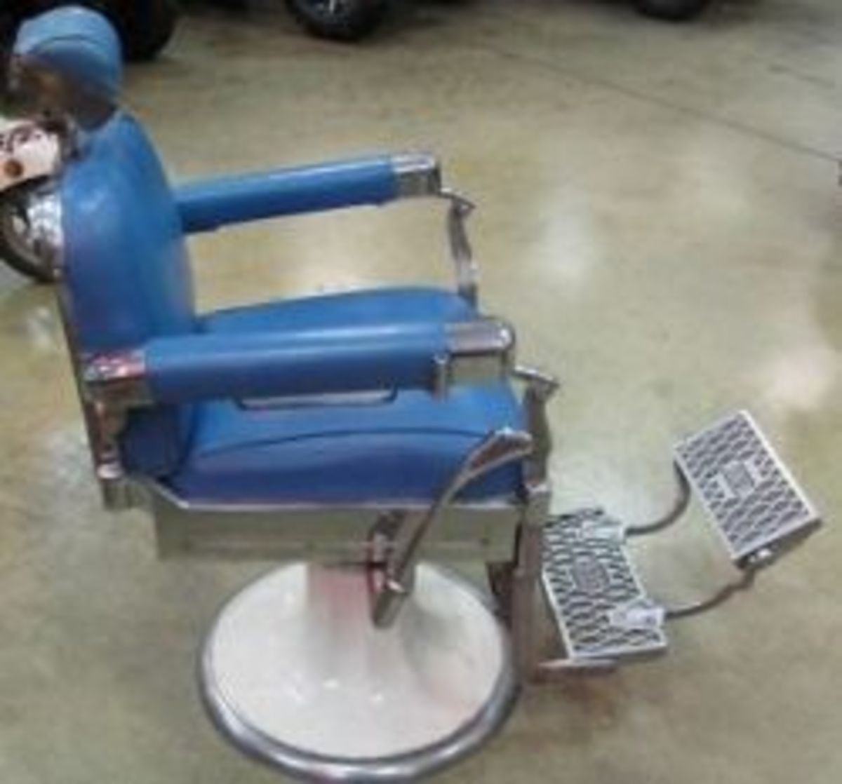 Koken Barber Chair Foot Plate