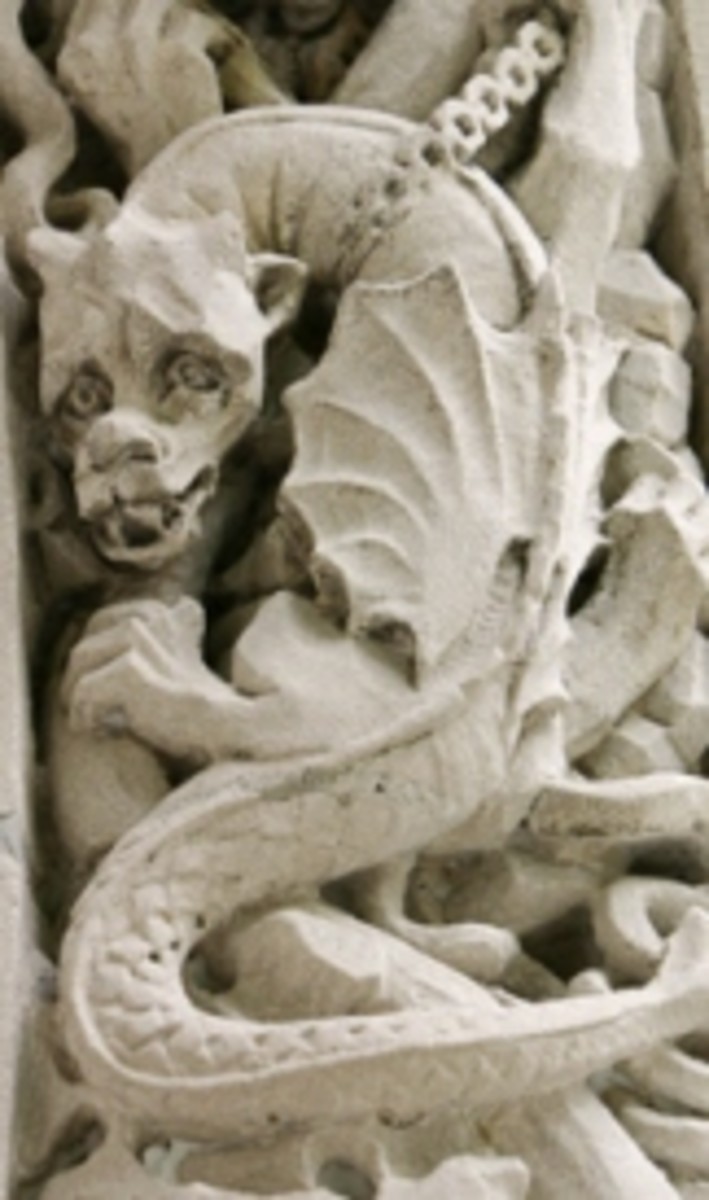 Dragon Gargoyle Statues