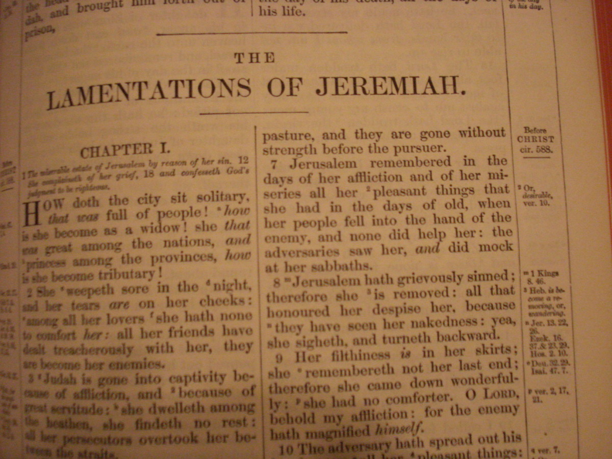 The Lamentations of Jeremiah