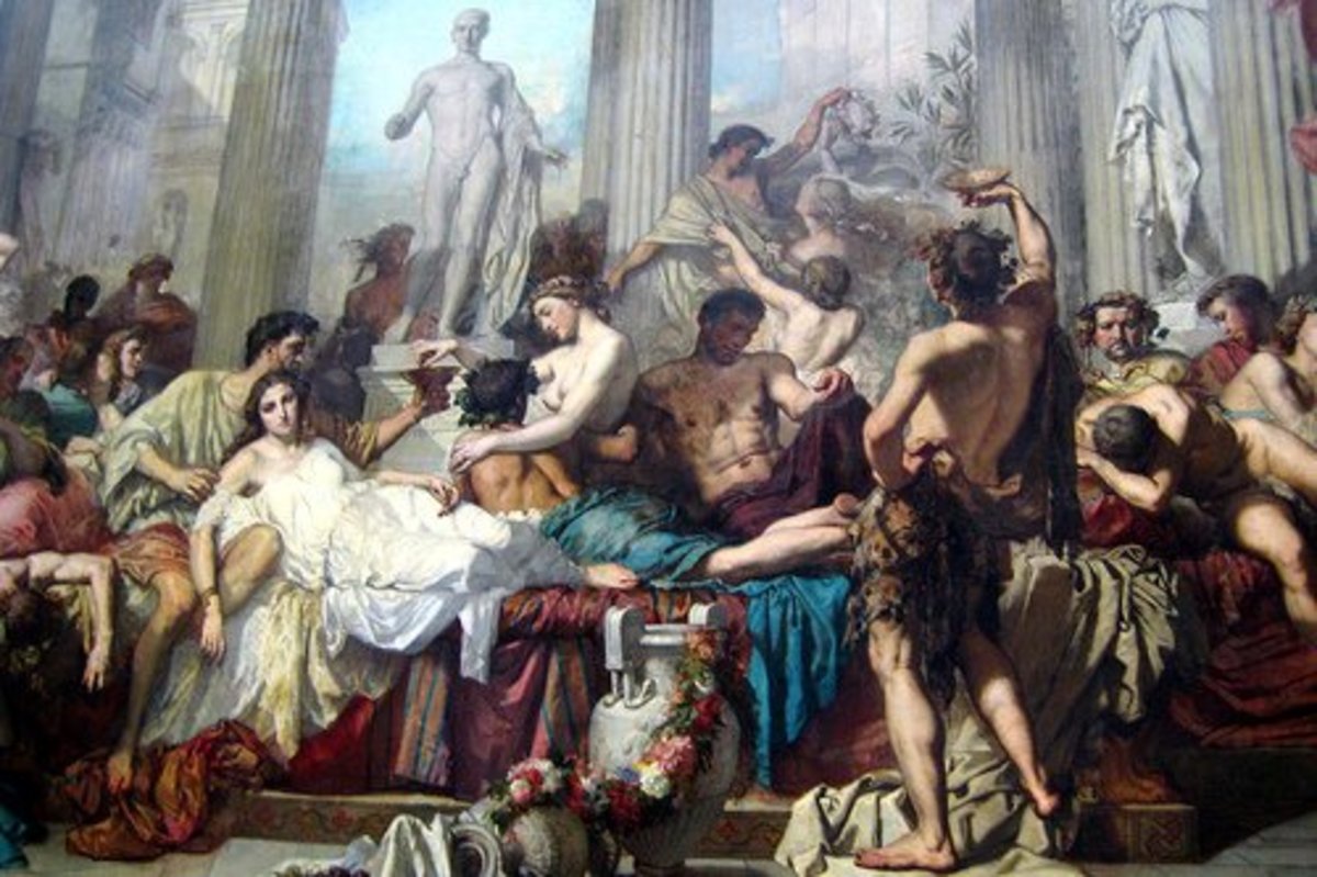 Ancient Roman's uninhibited lifestyle, too much oysters?