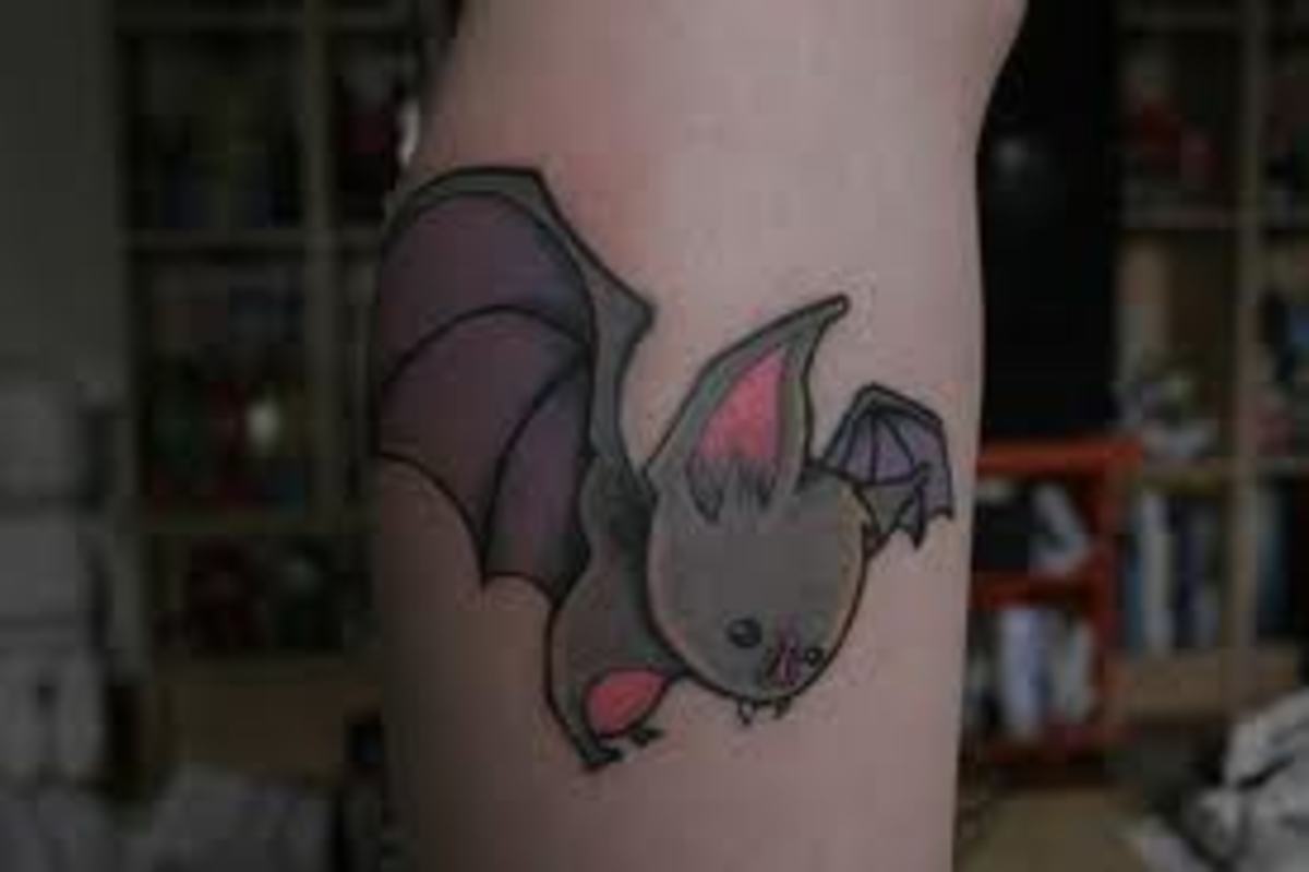 8854 Bat Tattoos Images Stock Photos  Vectors  Shutterstock