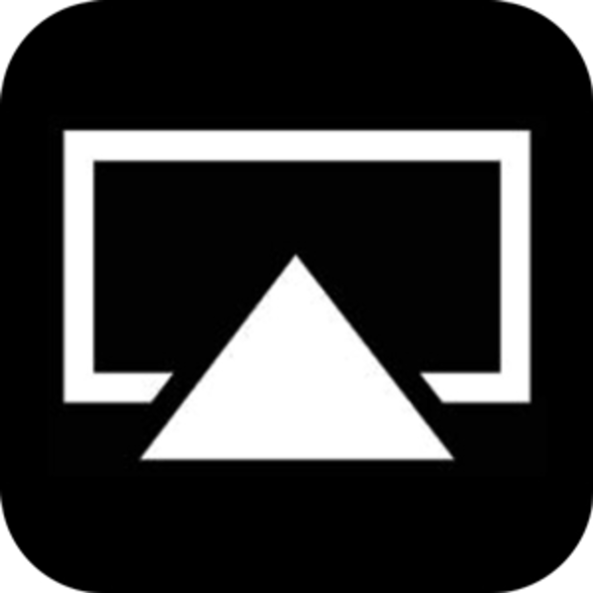 Airplay mirror. Airplay. Символ для передачи Airplay.