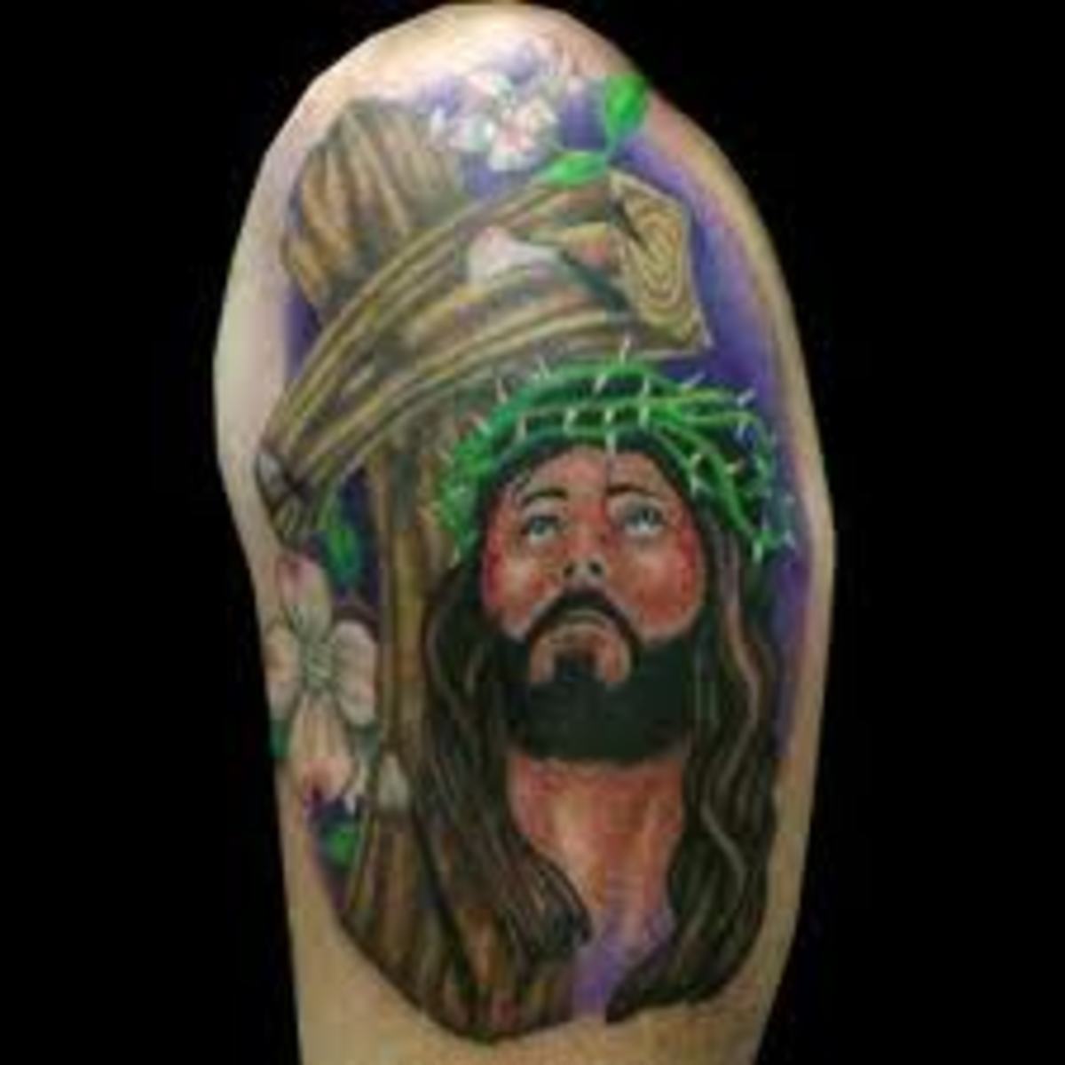 Religious Tattoo Sleeve #jesus #jesustattoo #religioustattoo #tattoo ... |  TikTok