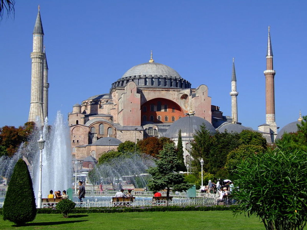 Hagia Sofia in Istanbul.