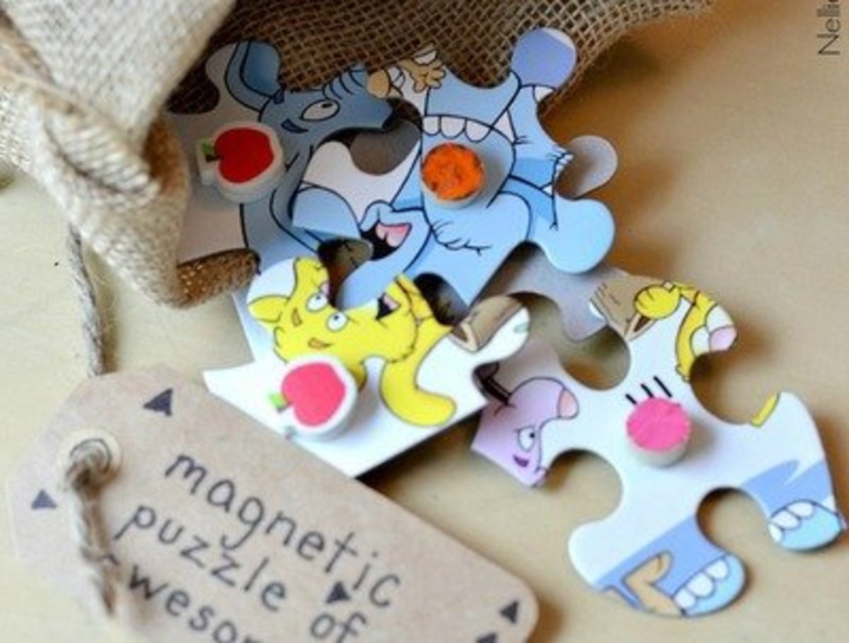 35 Amazing Puzzle Pieces Craft Ideas - HubPages