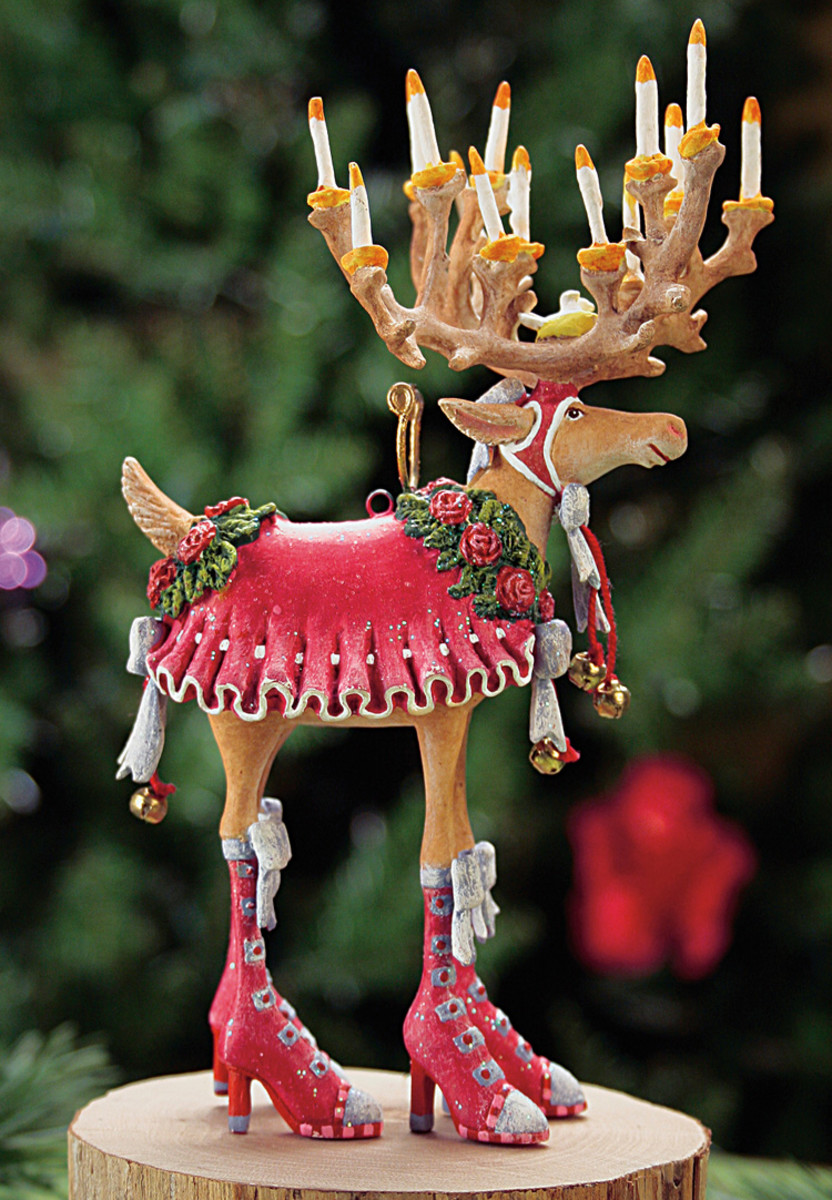 Patience Brewster Reindeer Christmas Ornaments