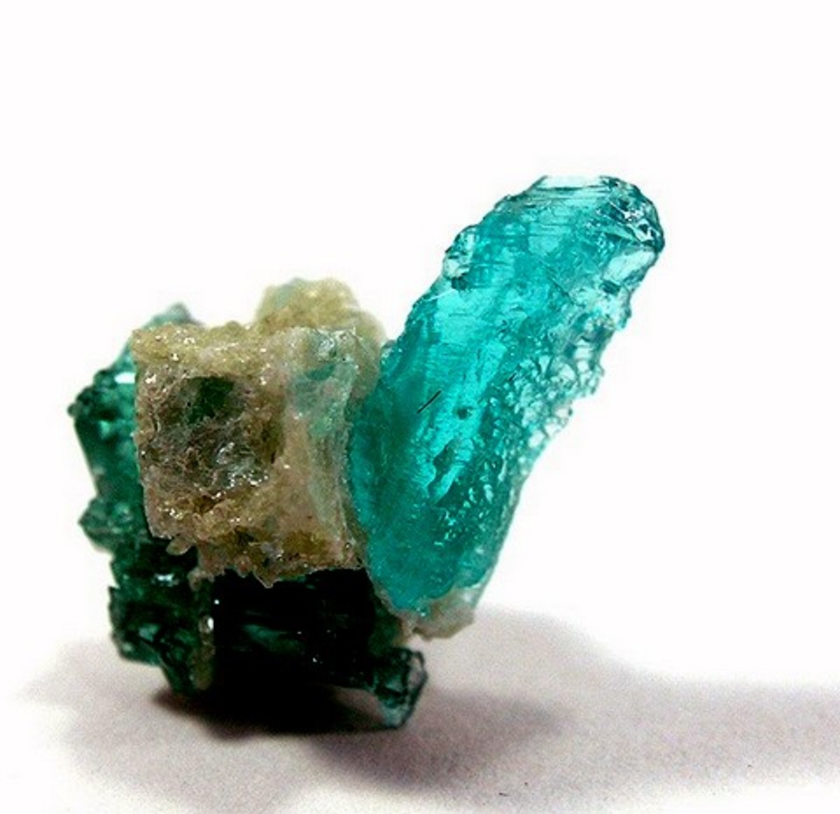Paraiba stone crystal 