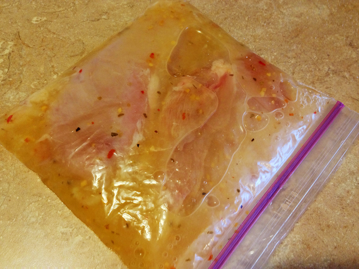  -- All Rights Reserved -- Do Not Distribute --  Chicken Breast in Marinade