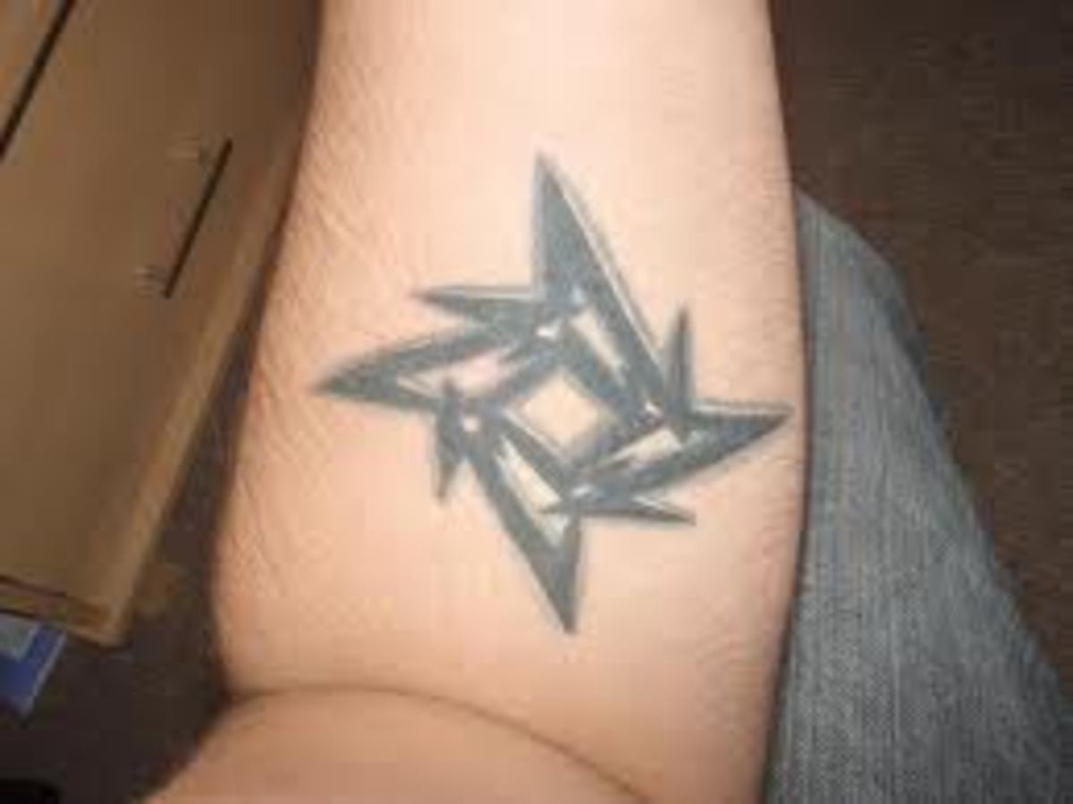 Татуировки металлика звезда