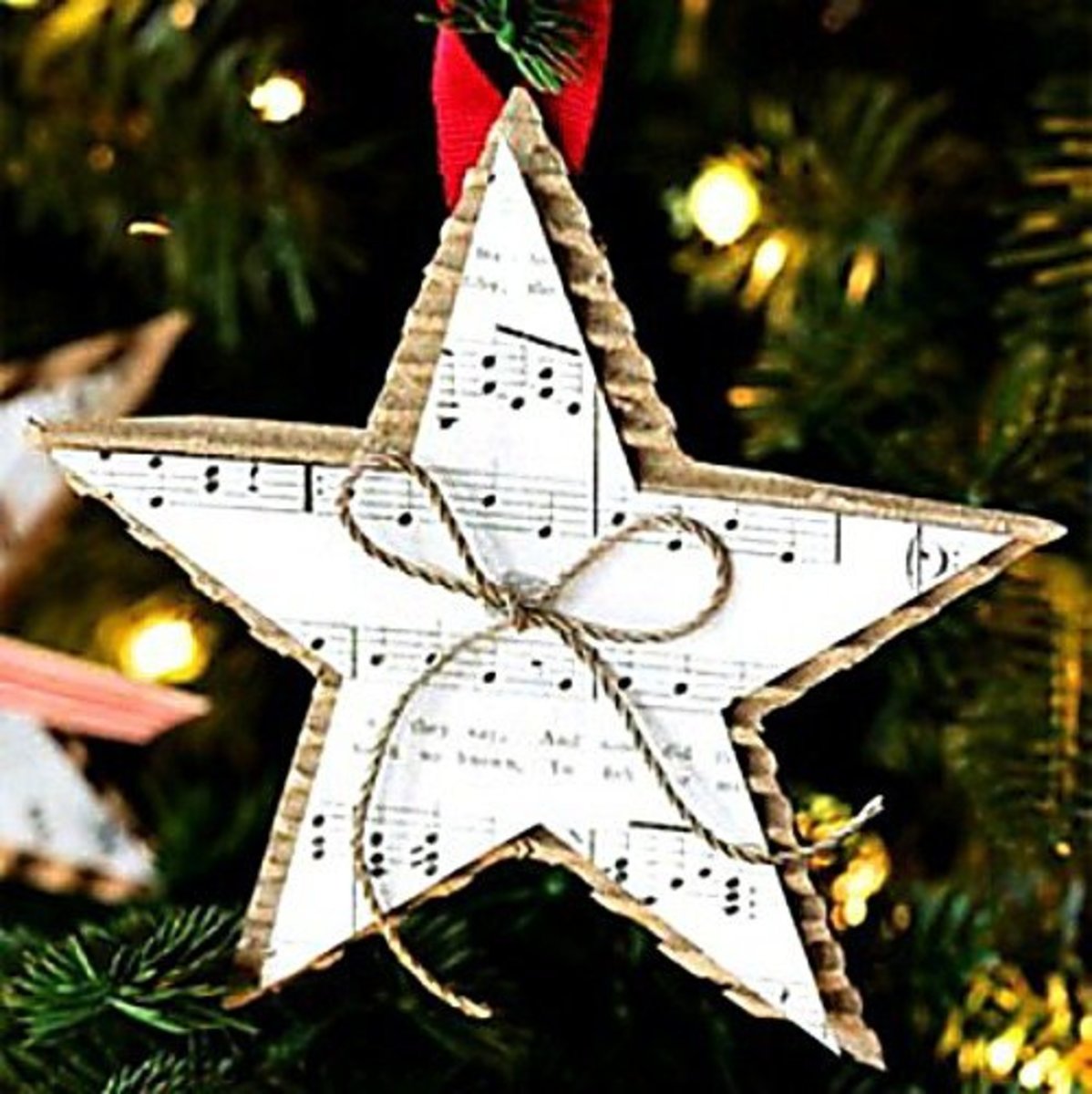Holiday Song Star Ornament