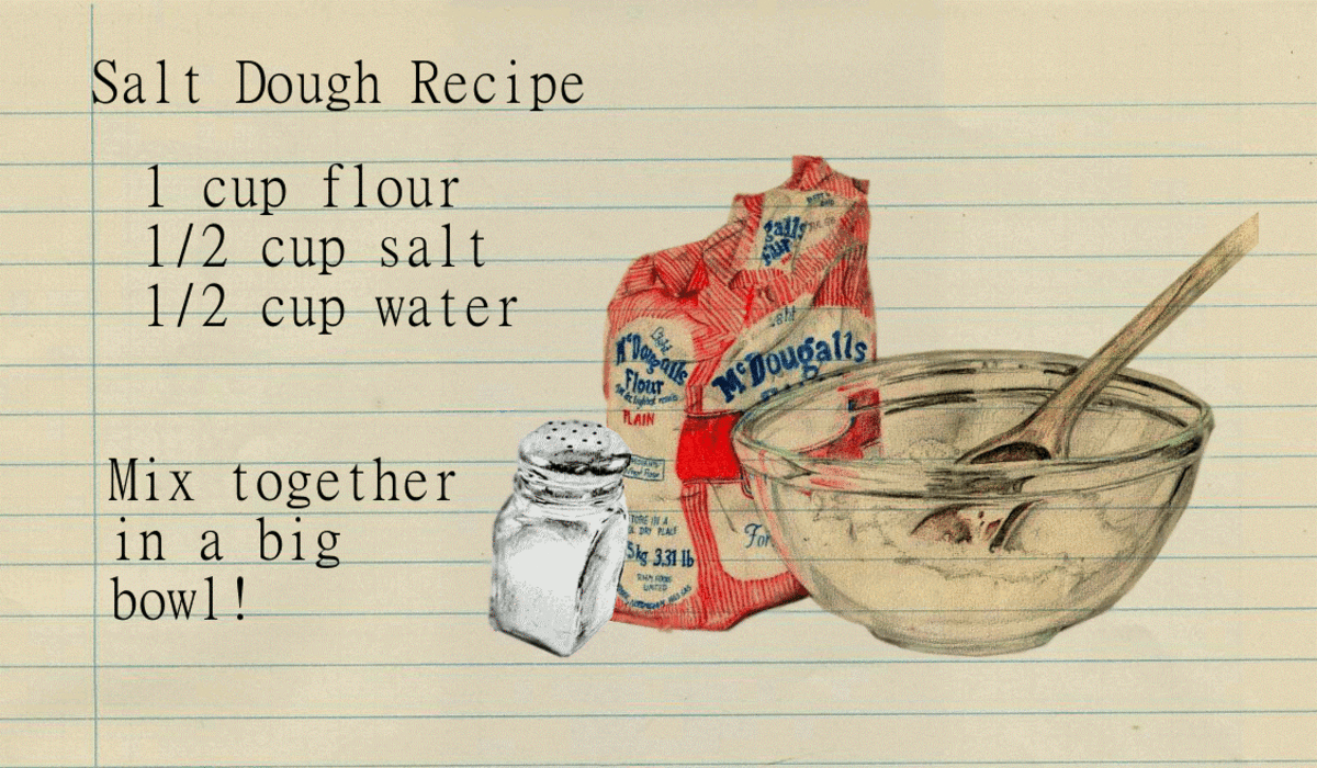 Salt Dough Ornament Recipe