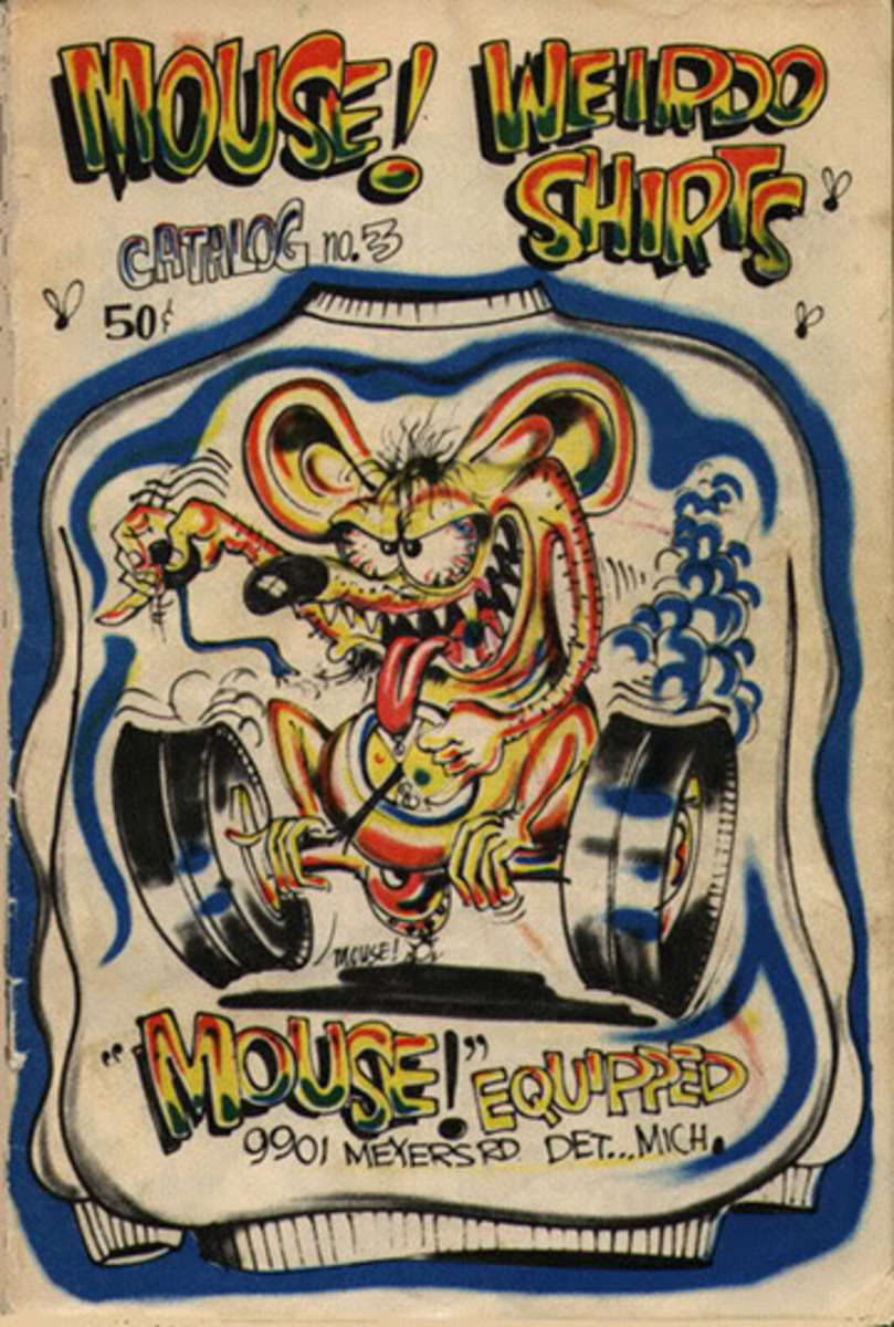 Mouse "Weirdo-Shirts" Mail Order Catalog No. 3 Mouse Equipped