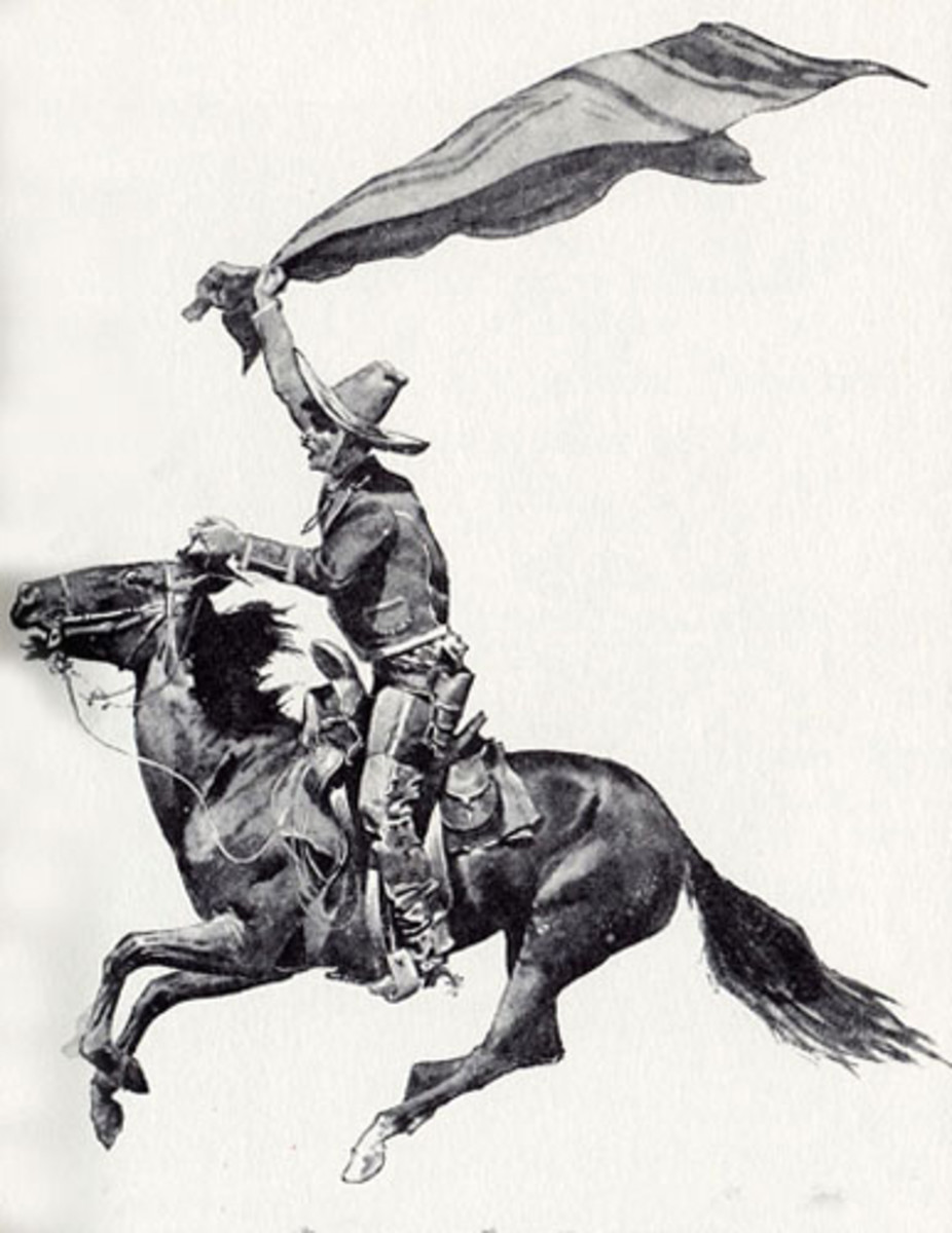 Mexican bandit, Frederic Remington.