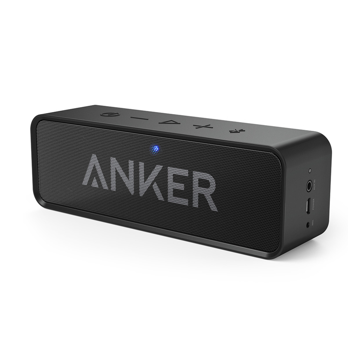 The Anker SoundCore speaker supports Bluetooth 4.0 and can last for up to five hours on a full charge.