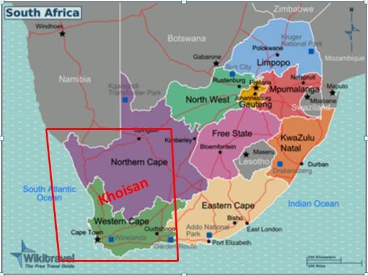 South Africa - Khoisan Territory 