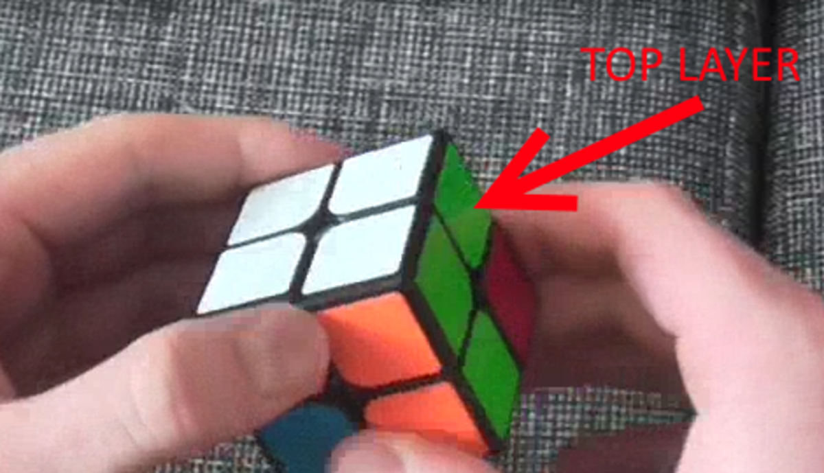 The top layer solved