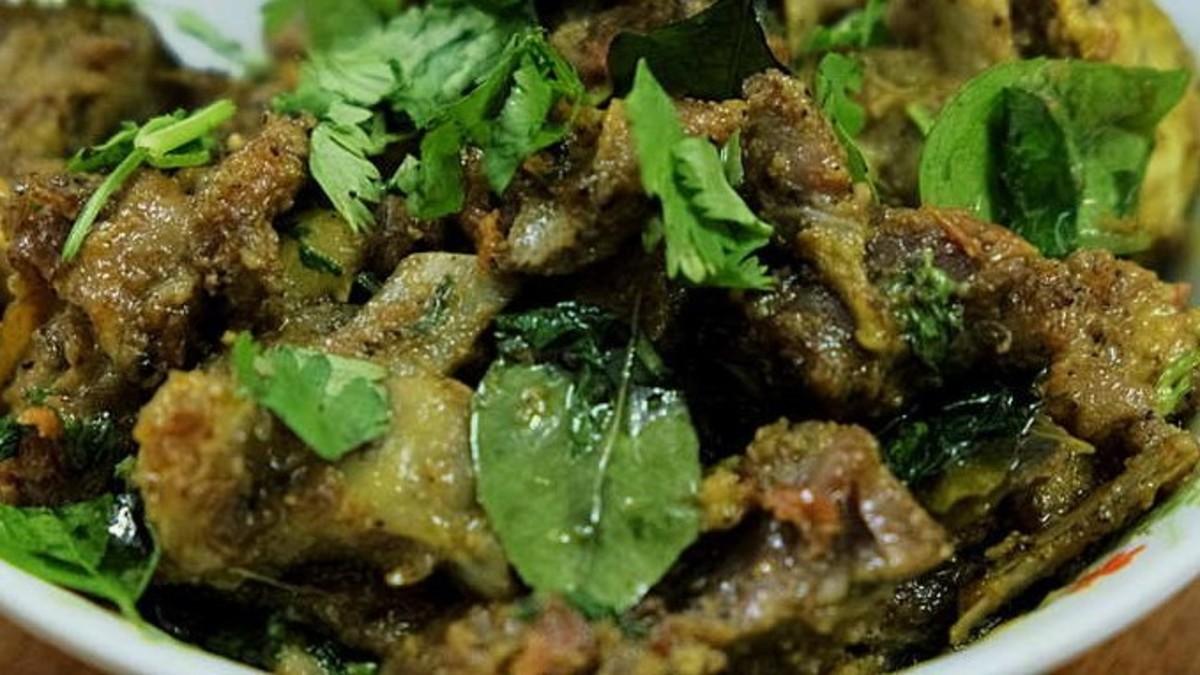 Simple Mutton Fry