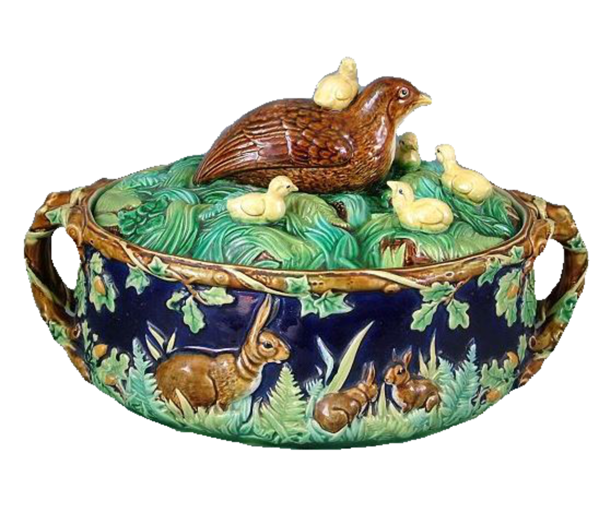 majolica dishes