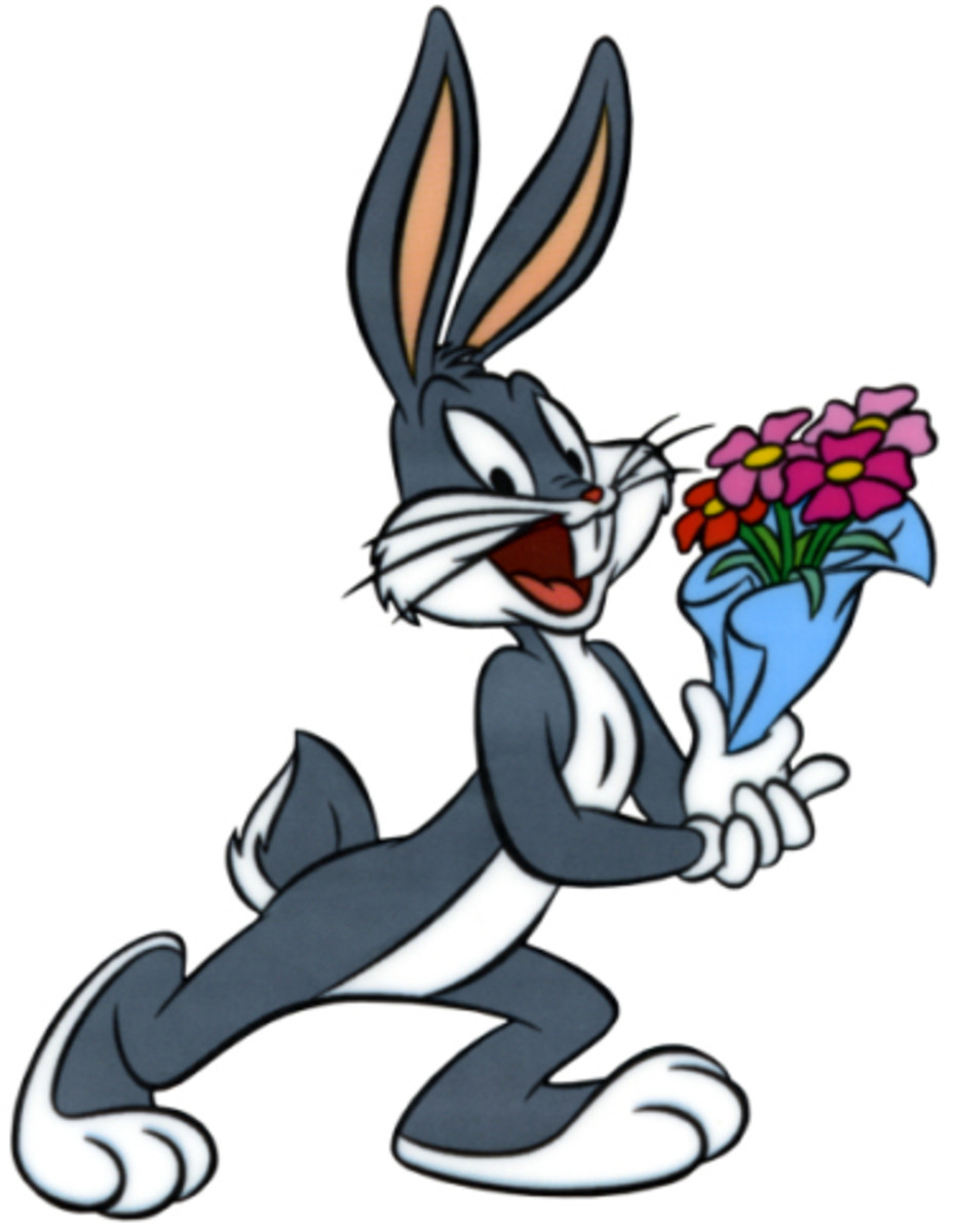 That old romantic Bugs Bunny