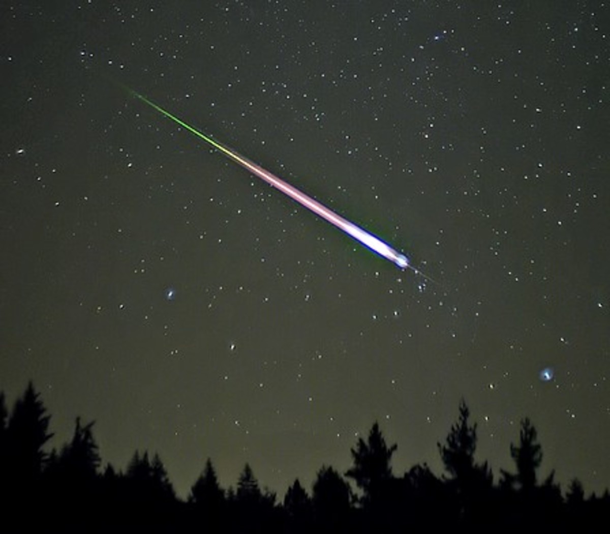 Leonid meteor shower 