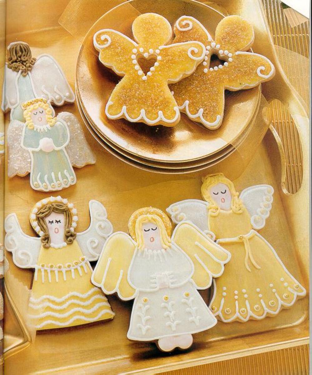 Beautiful Angel Cookies (SugarCraft.com)