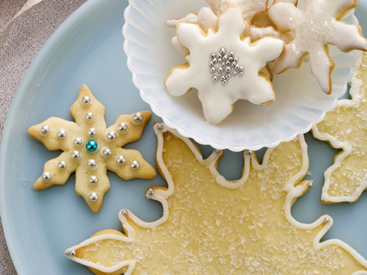 Snowflake Sugar Cookies (FoodNetwork.com)