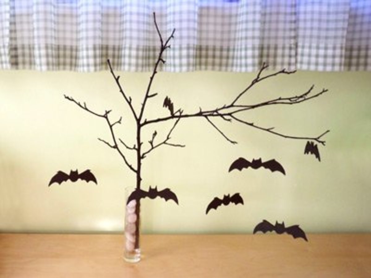 Bat tree craft