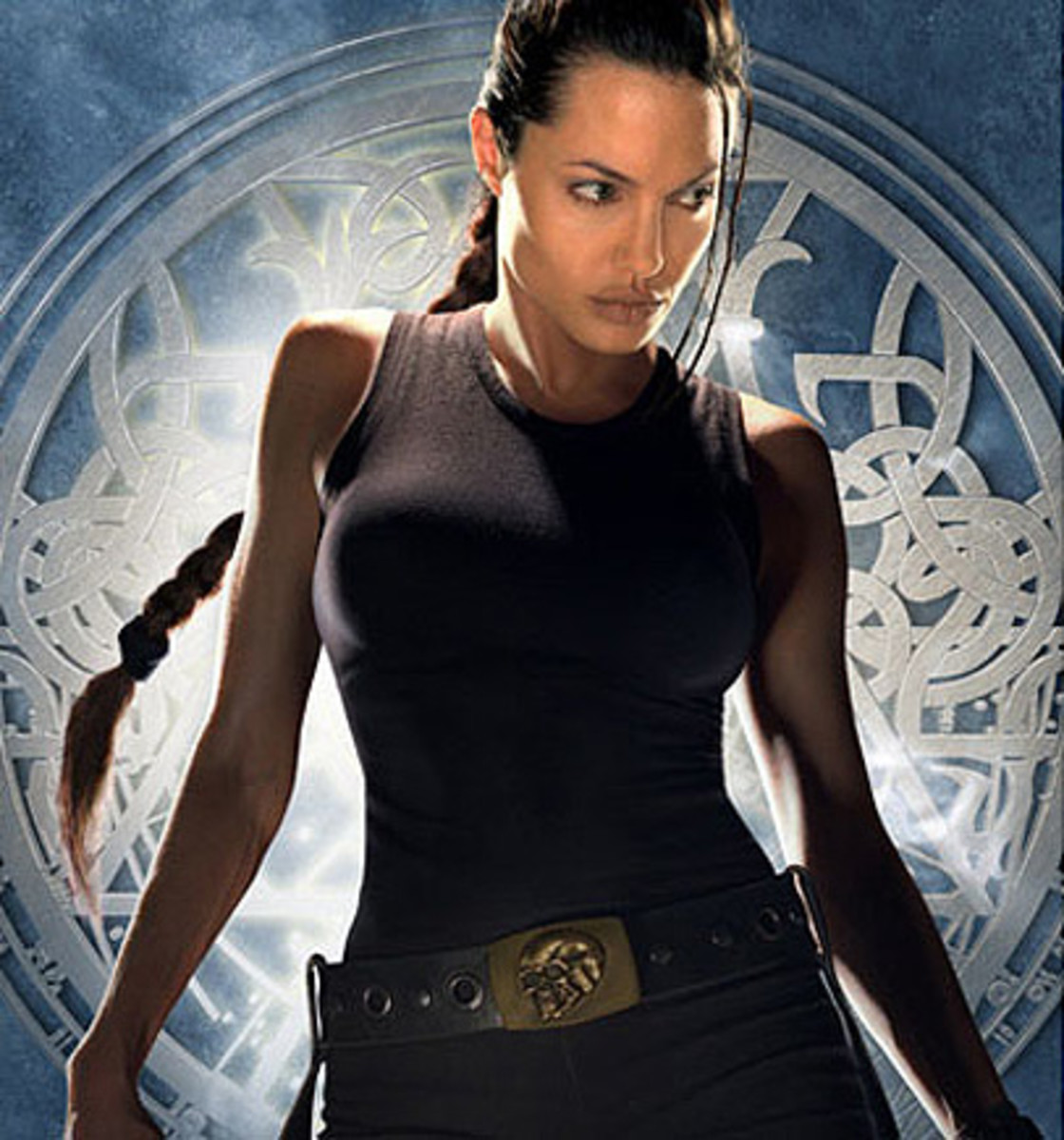 Because this would not be complete without Angelina Jolie in Tomb Raider!