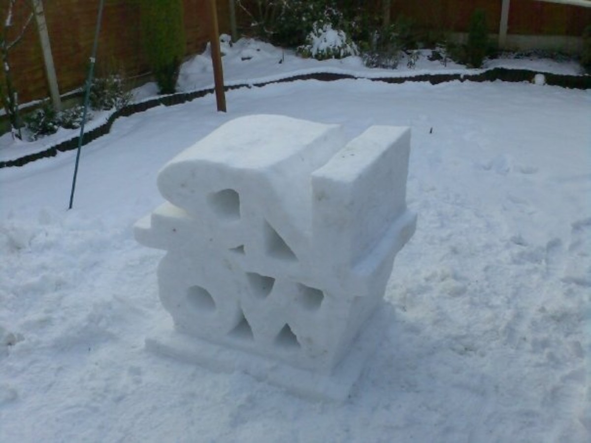 how-to-make-a-snow-sculpture
