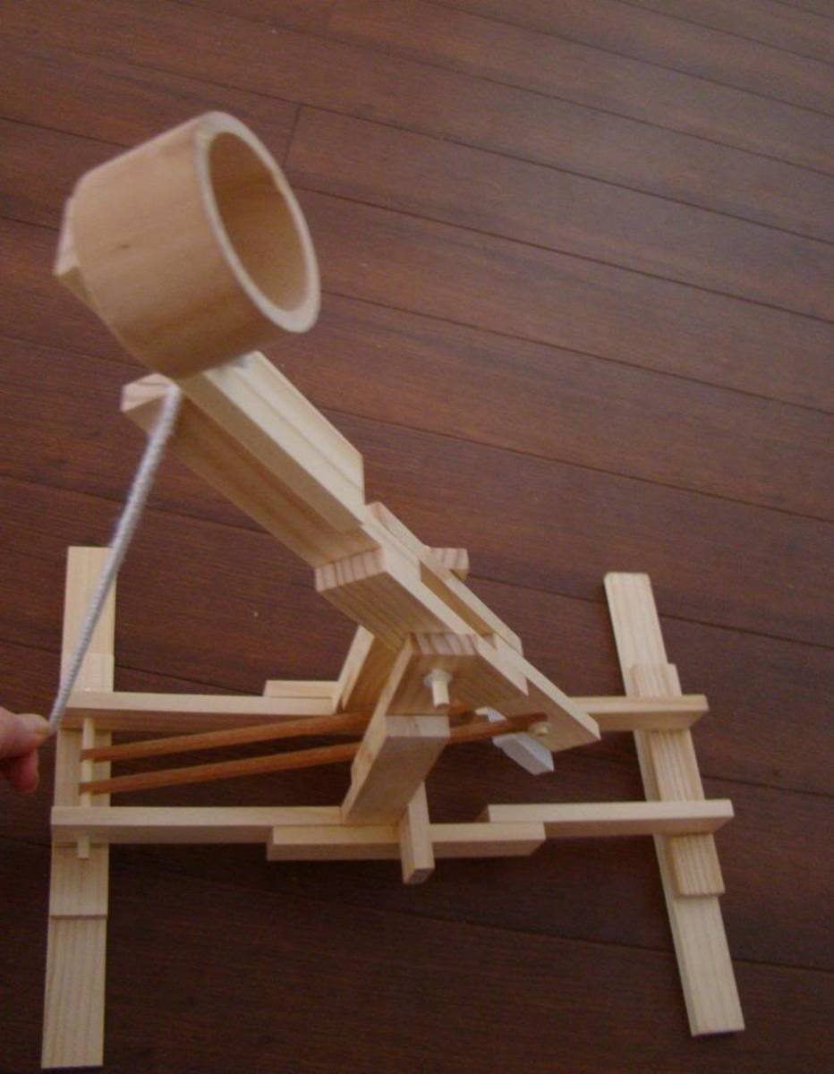 Marshmallow Launcher Kids Woodworking Kit