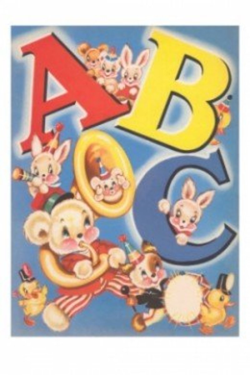 animal abc flashcards