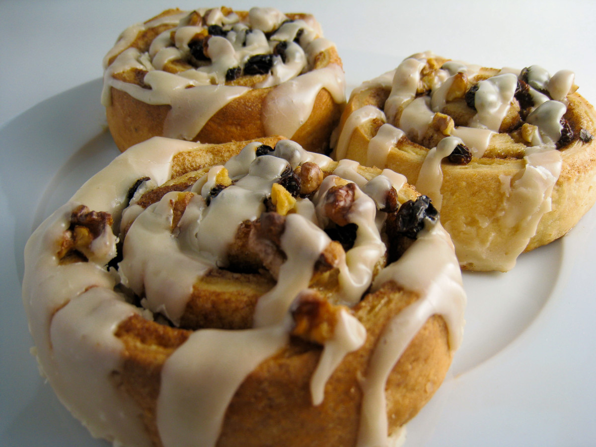Can anything smell more divine than fresh cinnamon rolls?
