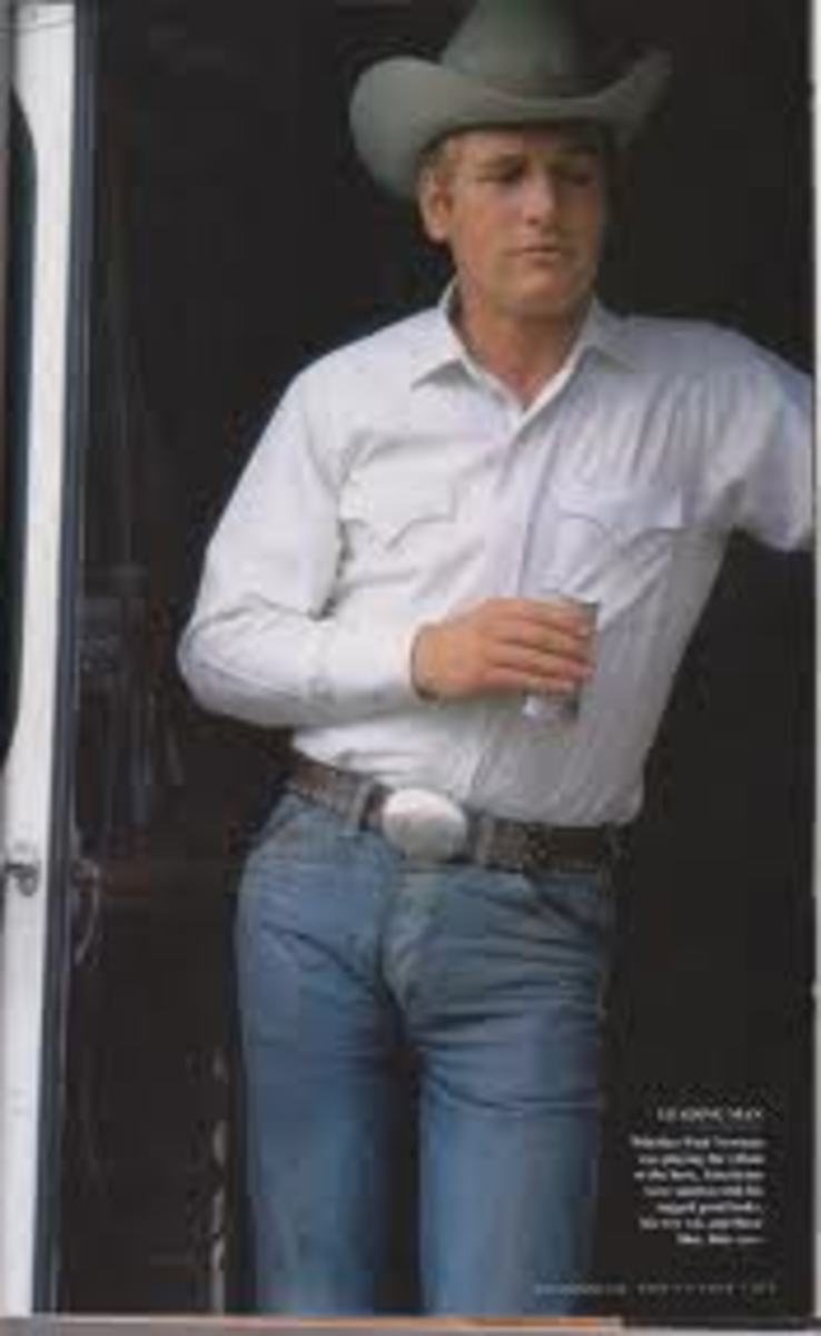 Paul Newman in Levis