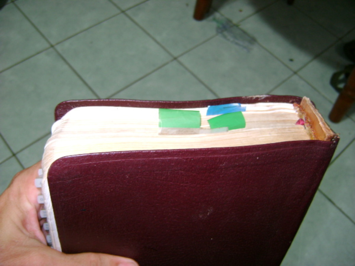 In this picture notice the Leather Splint is a thick one... and notice also that the paper of the Bible is now protruding from the cover by the same distance as the Splint is thick. This may Necesitate the making of a New Outer Cover for the Bible...