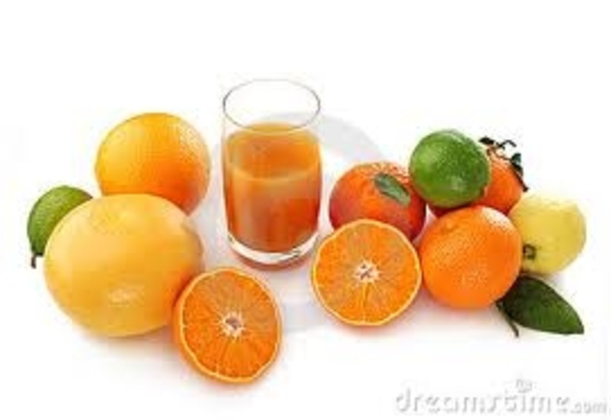 Citrus Fruits and juices