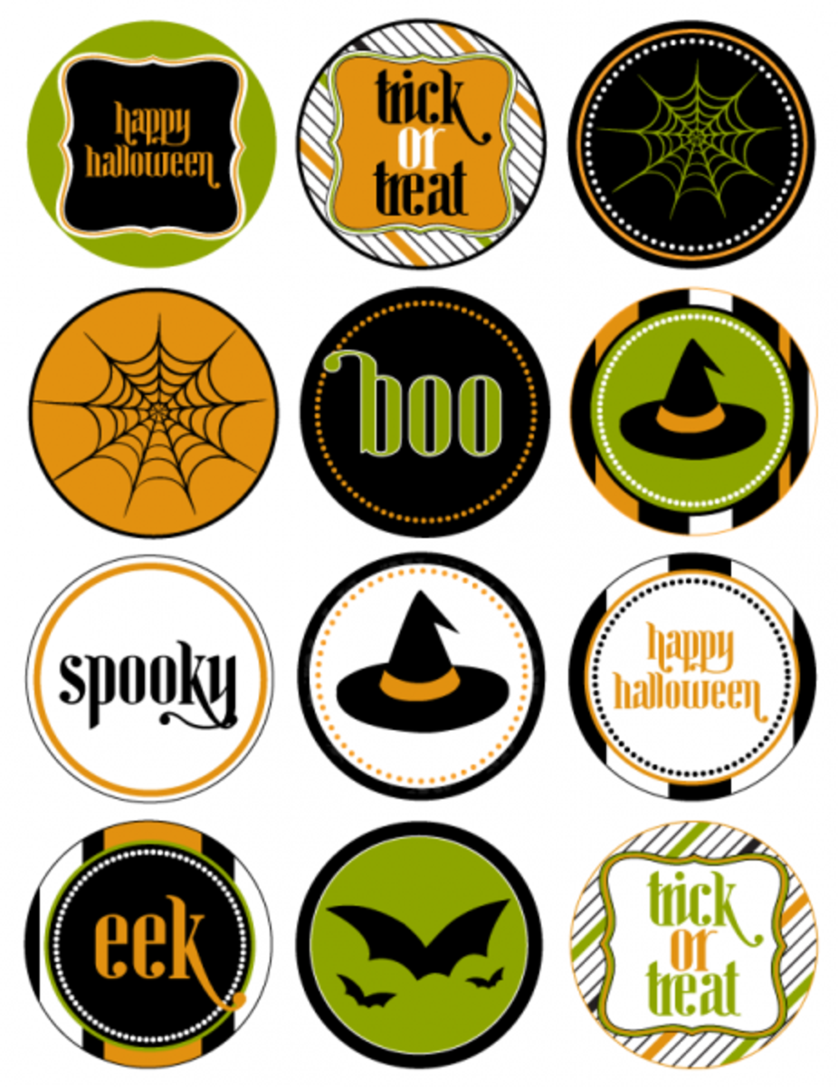 Halloween party circles plus more!