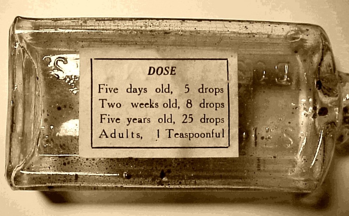 The recommended dosages for Stickney & Poor's opium tincture